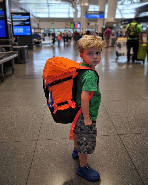 I Saw a Lost Child in the Airport — What He Had in His Backpack Made Me Gasp