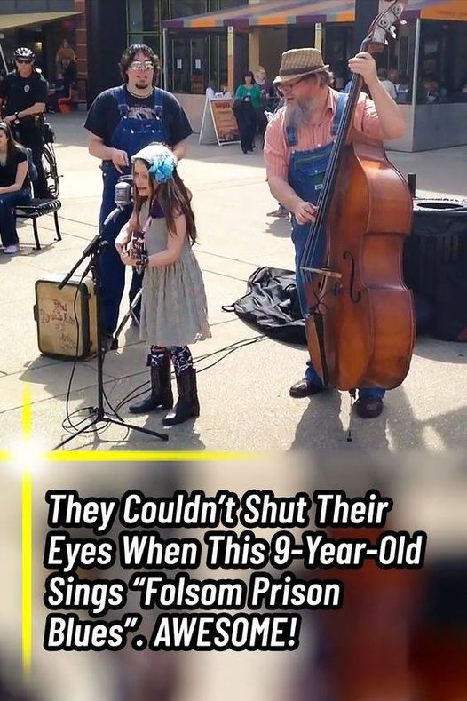 They Couldn’t Shut Their Eyes When This 9-Year-Old Sings “Folsom Prison Blues”. AWESOME