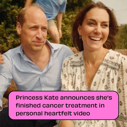 Princess Kate announces she’s finished cancer treatment in personal heartfelt video