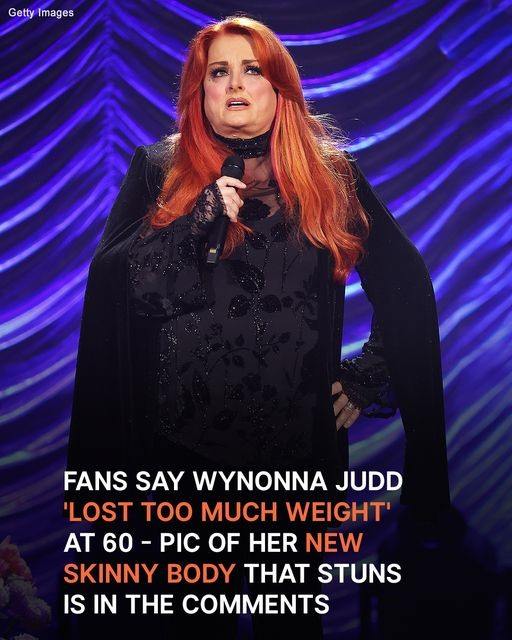 Fans Notice Wynonna Judd, 60, ‘Lost Too Much Weight’ as She Flaunts ‘Skinny’ Look in Black Plunging Outfit