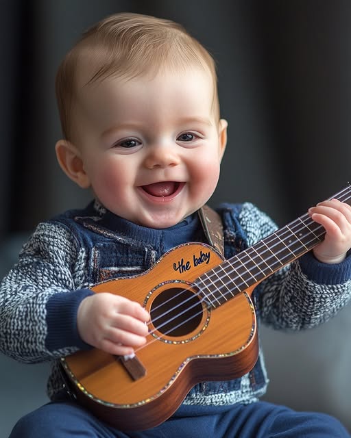 This tiny musician, barely old enough to walk, amazed viewers by playing the guitar and singing with astonishing skill!