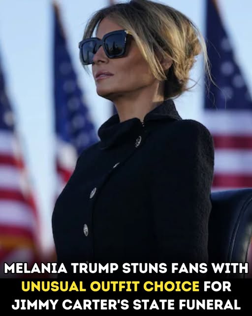 All eyes were on Melania at the former president’s funeral – The heartbreaking reason behind her sorrow