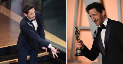 Adrien Brody slammed for ‘disgusting’ act at the Oscars